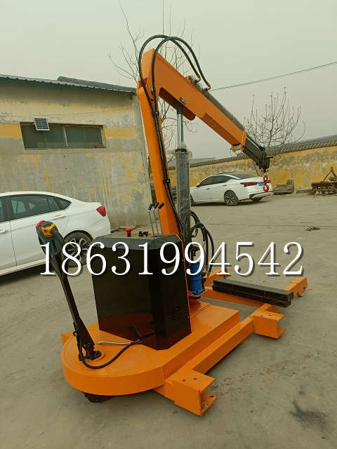 头屋乡自卸车厢随车吊 自制轮式四不像起重机 四驱平板吊 5吨 贵盛